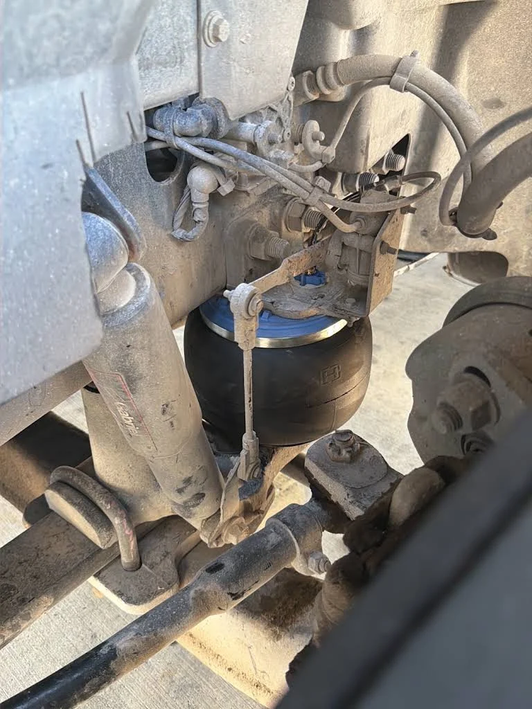 Truck air spring and suspension components